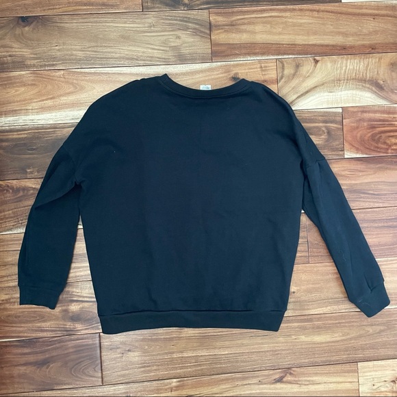 Disney Lion King Hakuna Matata Timon & Pumba Black & White Pullover Sweatshirt - Picture 3 of 7